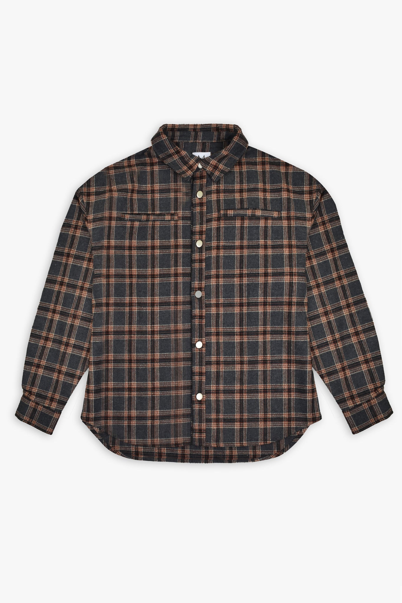 Load image into Gallery viewer, grey flannel shirt