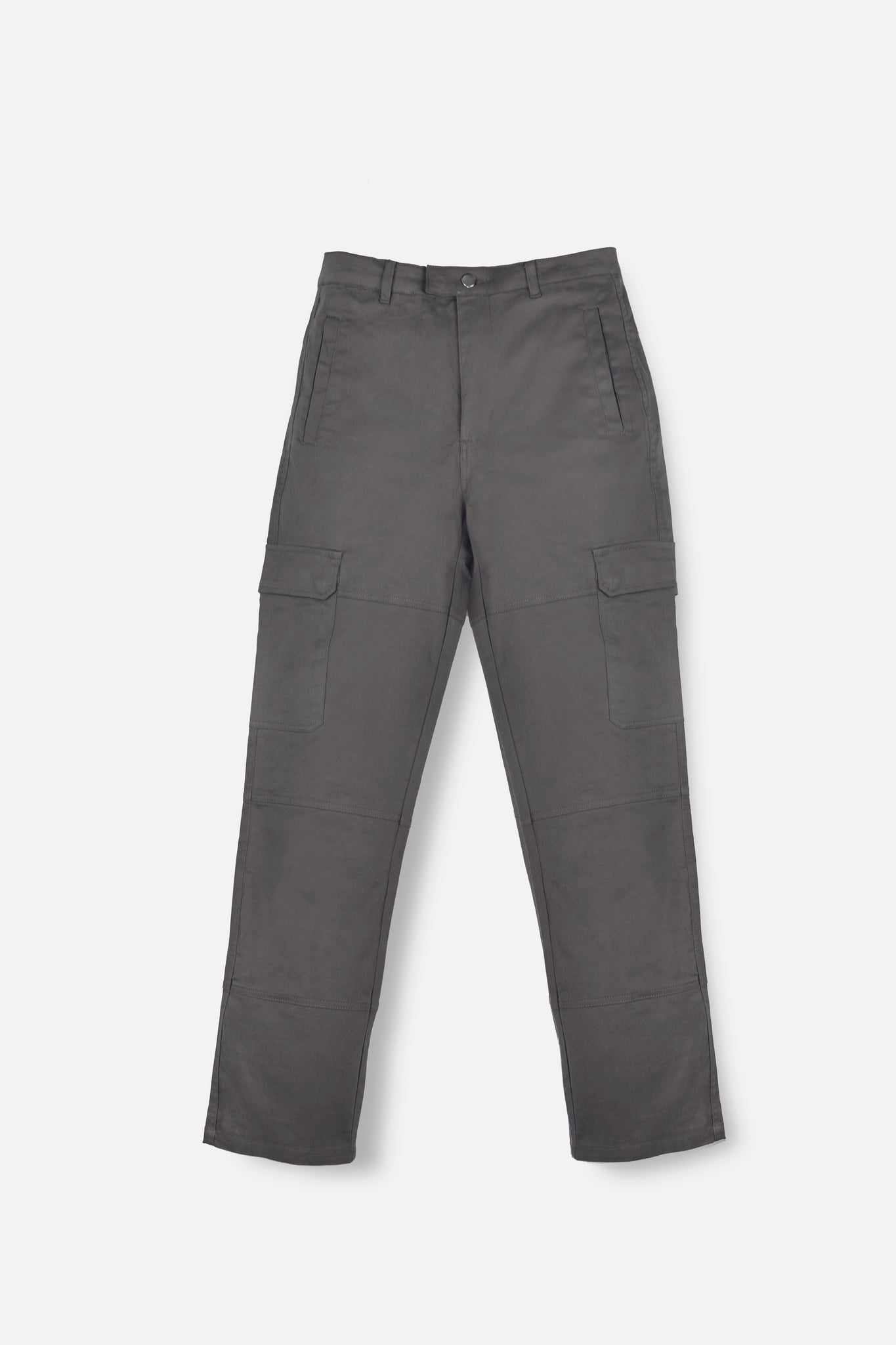 Load image into Gallery viewer, grey fit cargo pants