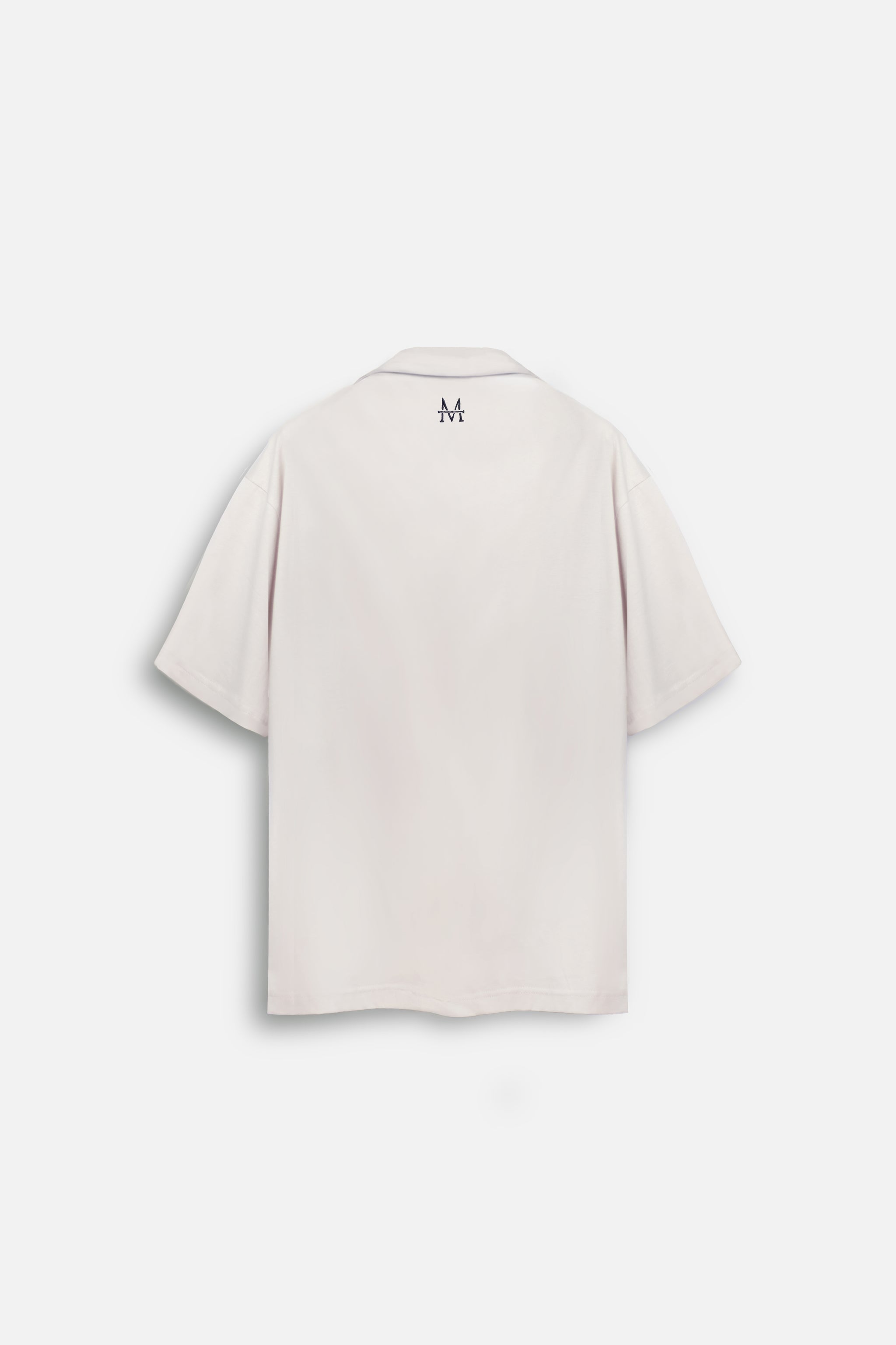 White t-shirt with M logo 