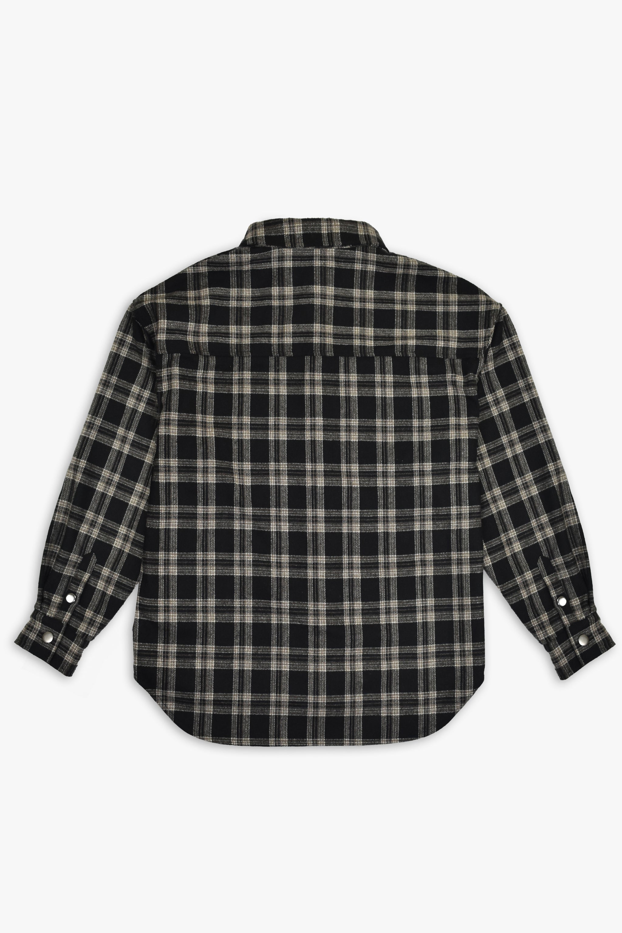 black men's flannel shirt