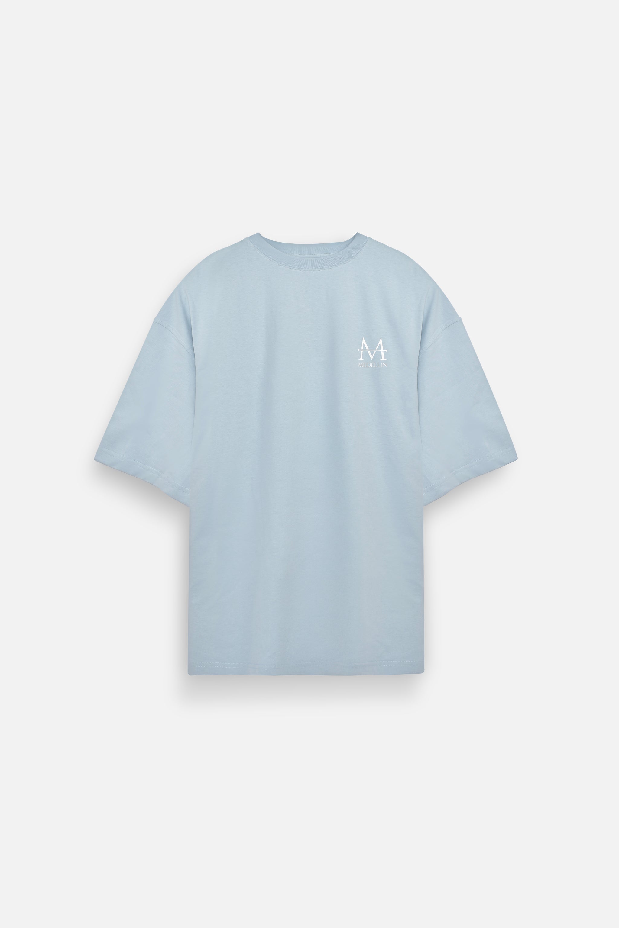 ice blue oversized t-shirt